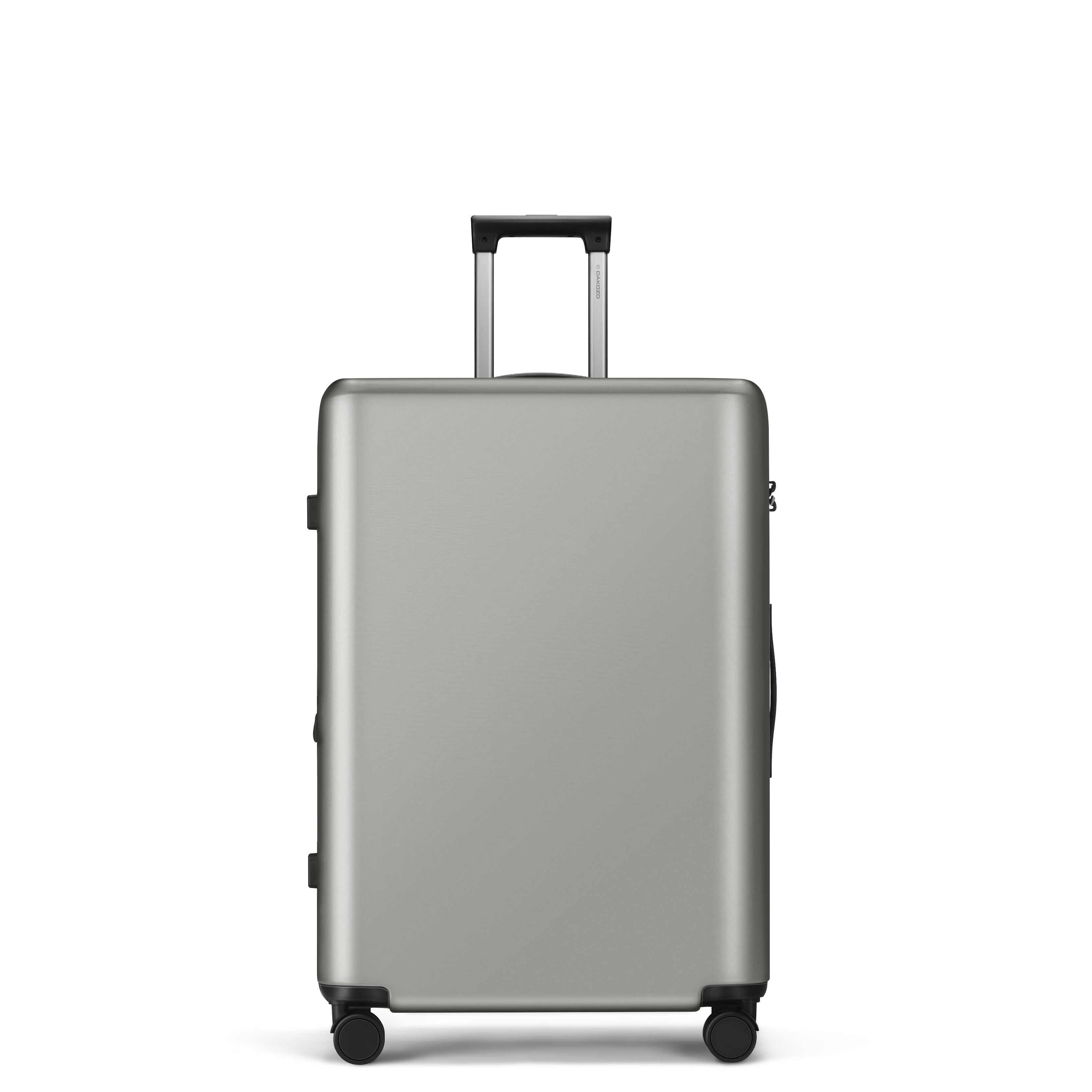 DAKOZO Zen Series – Check-In Suitcase – Titanium Silver