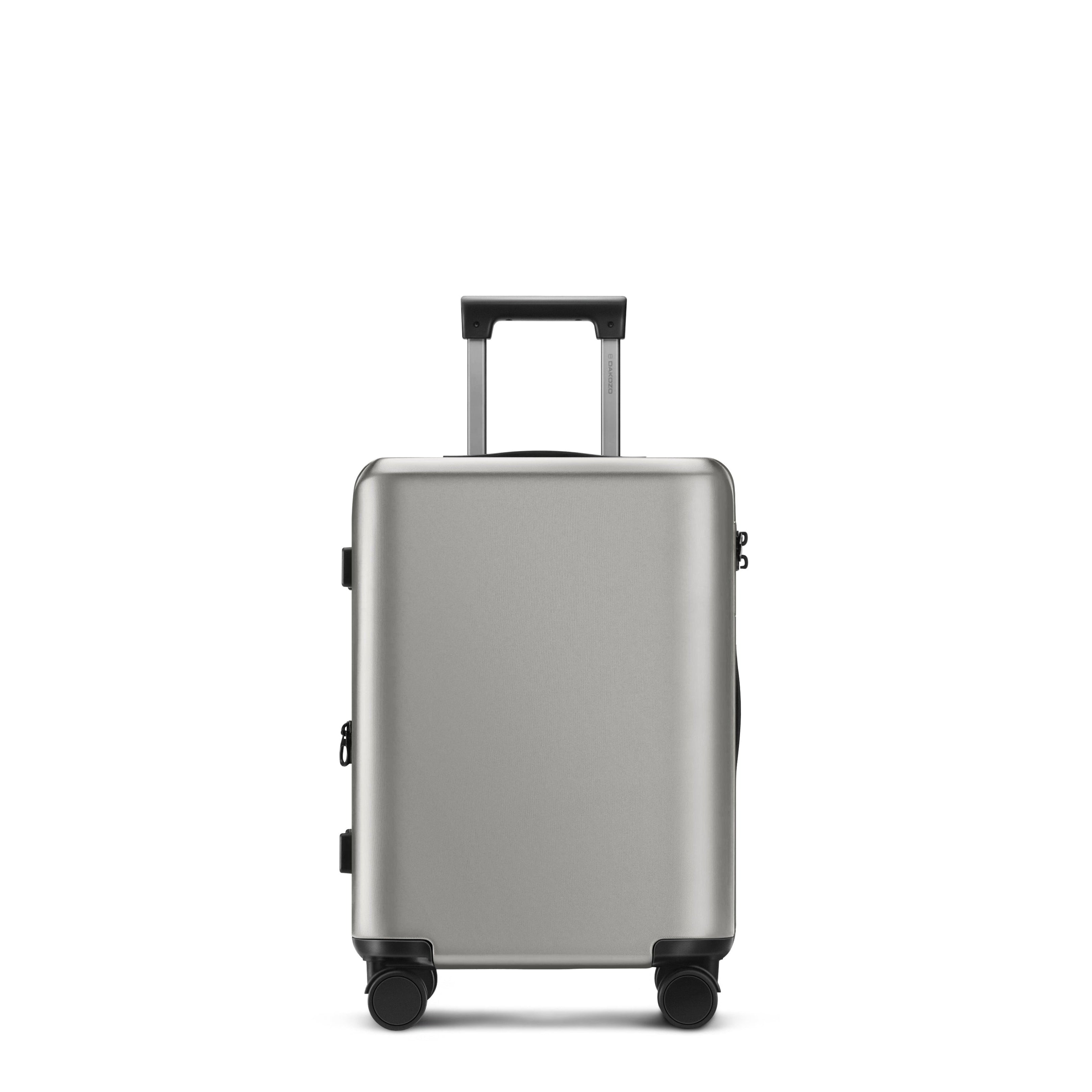 DAKOZO Zen Series – Cabin Suitcase – Titanium Silver