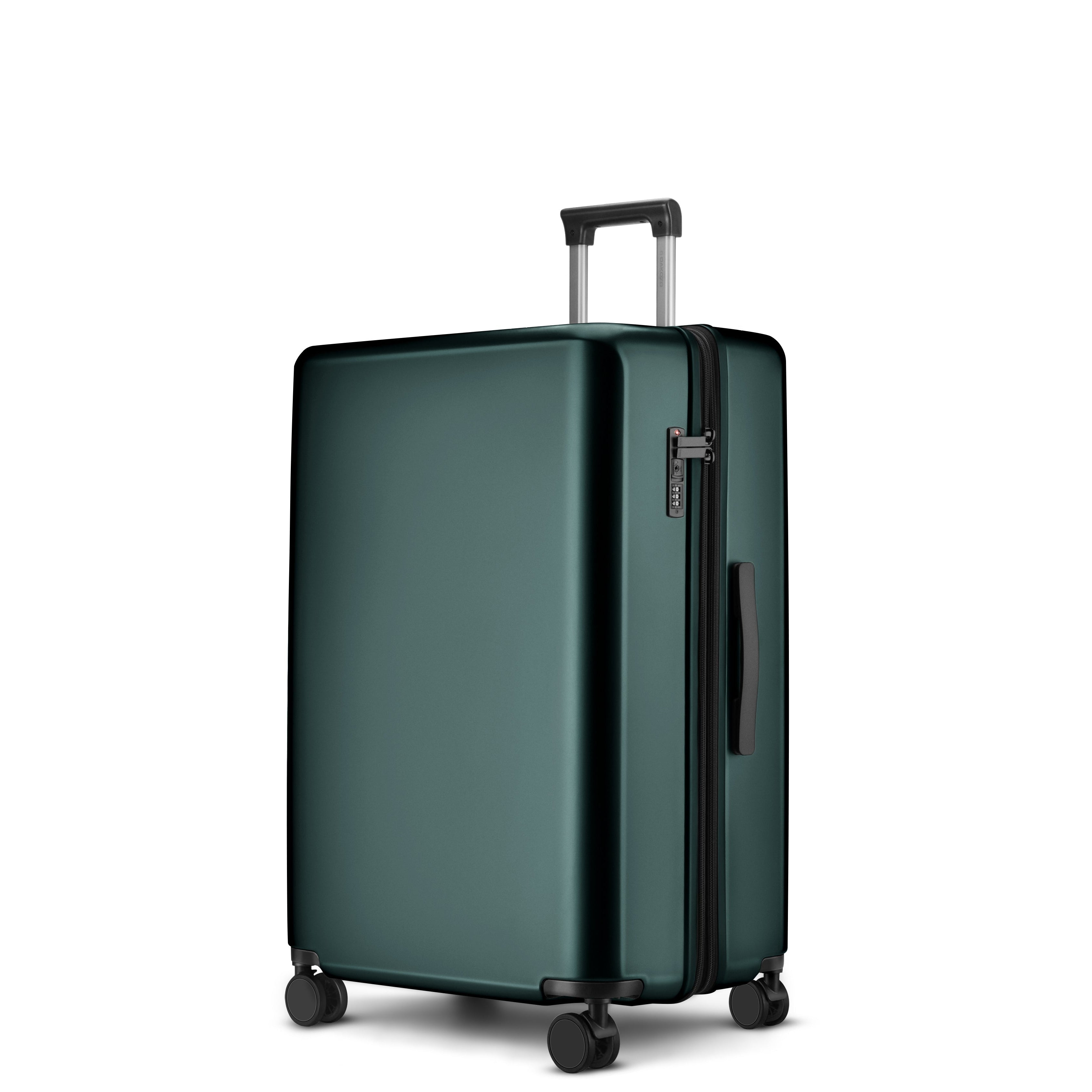DAKOZO Zen Series – Check-In Suitcase – Deep Green