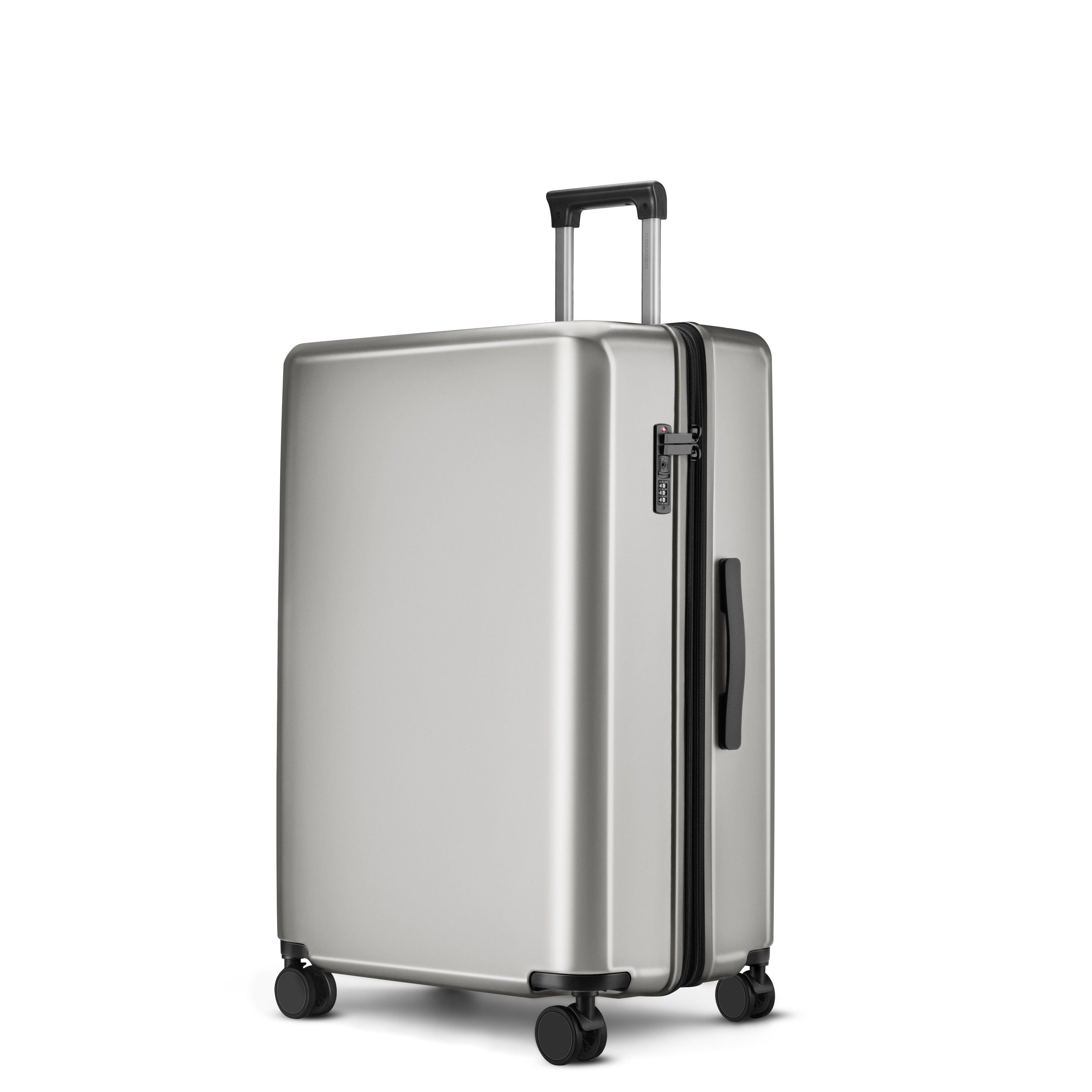 DAKOZO Zen Series – Check-In Suitcase – Titanium Silver